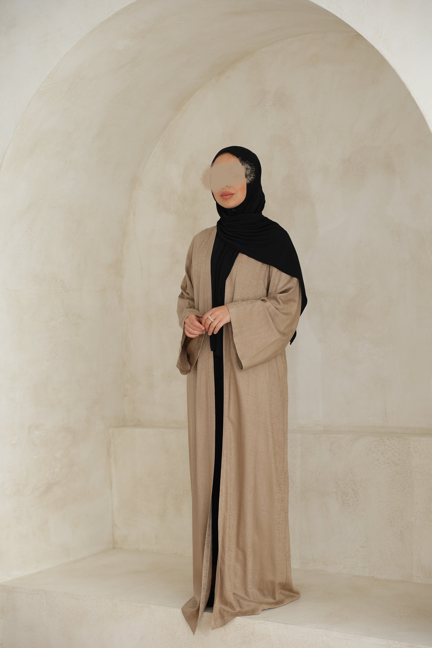 ABAYA ZEINA (BEIGE)