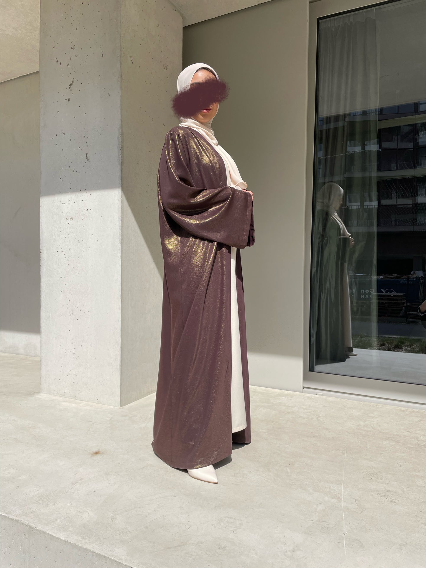 ABAYA KHOLOUD (BROWN)