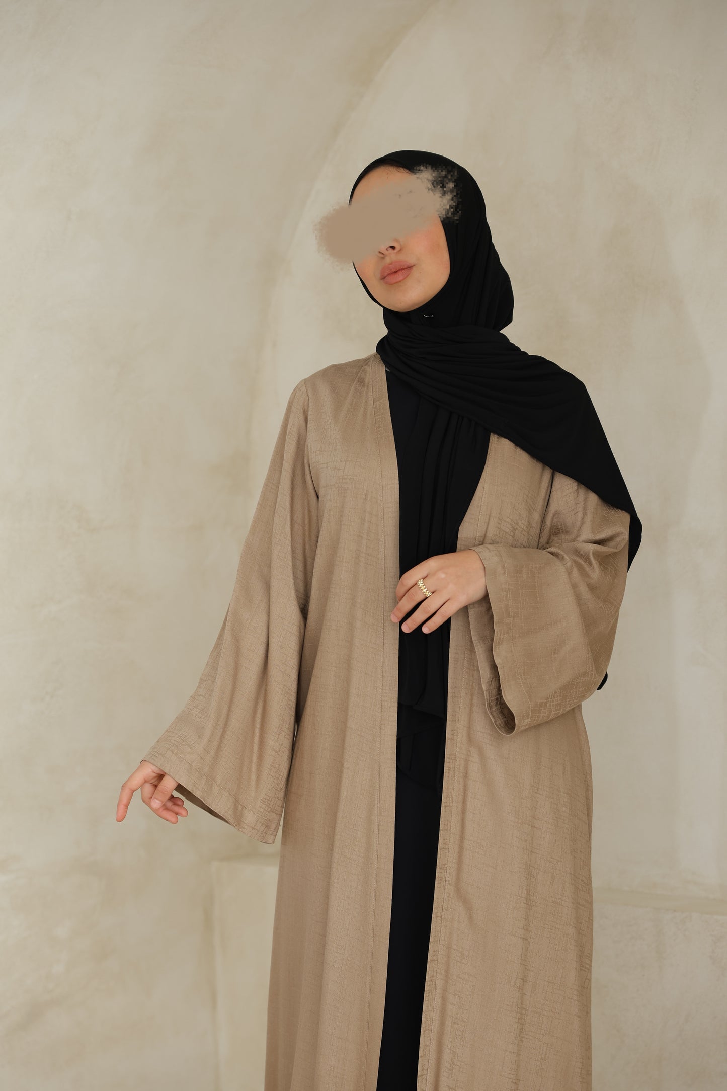 ABAYA ZEINA (BEIGE)