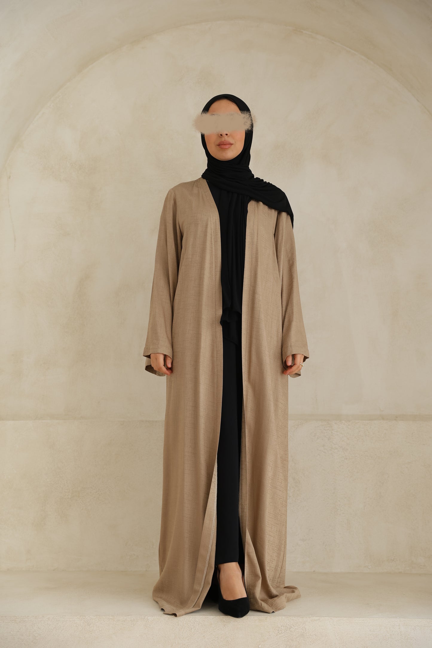 ABAYA ZEINA (BEIGE)