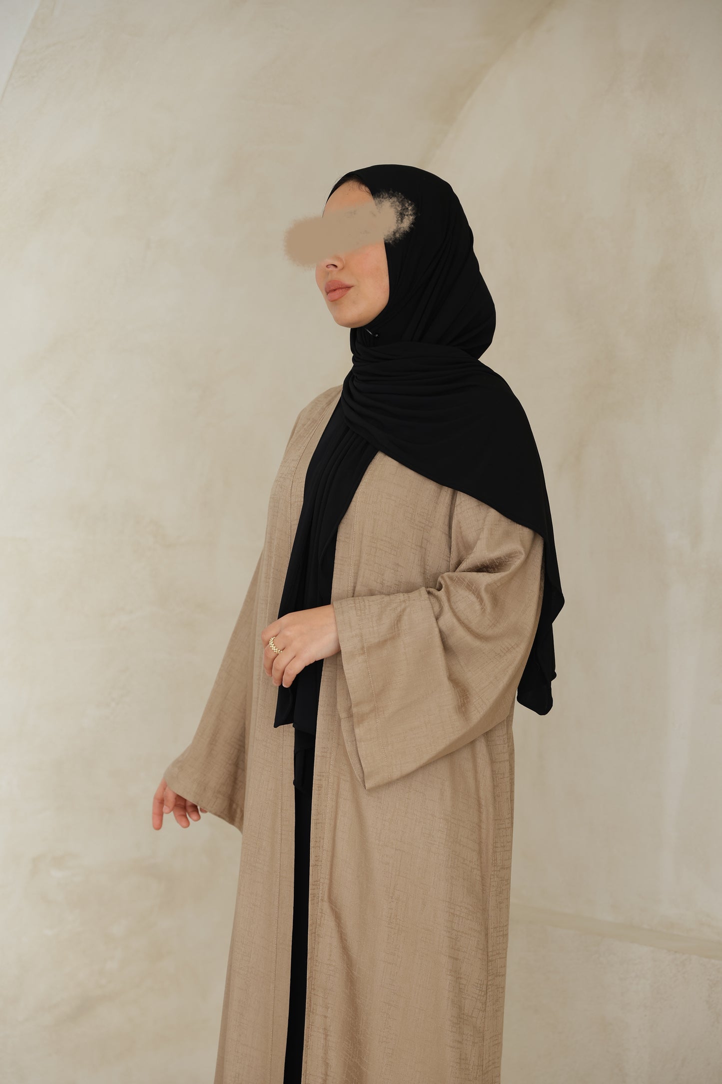 ABAYA ZEINA (BEIGE)