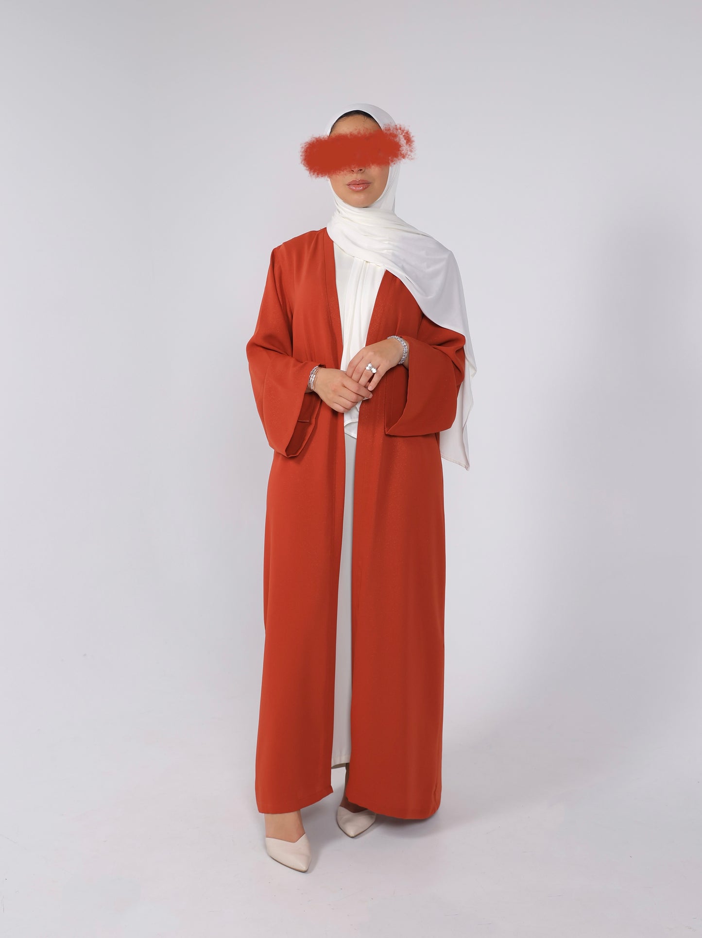 ABAYA KHOLOUD (BURNT ORANGE)