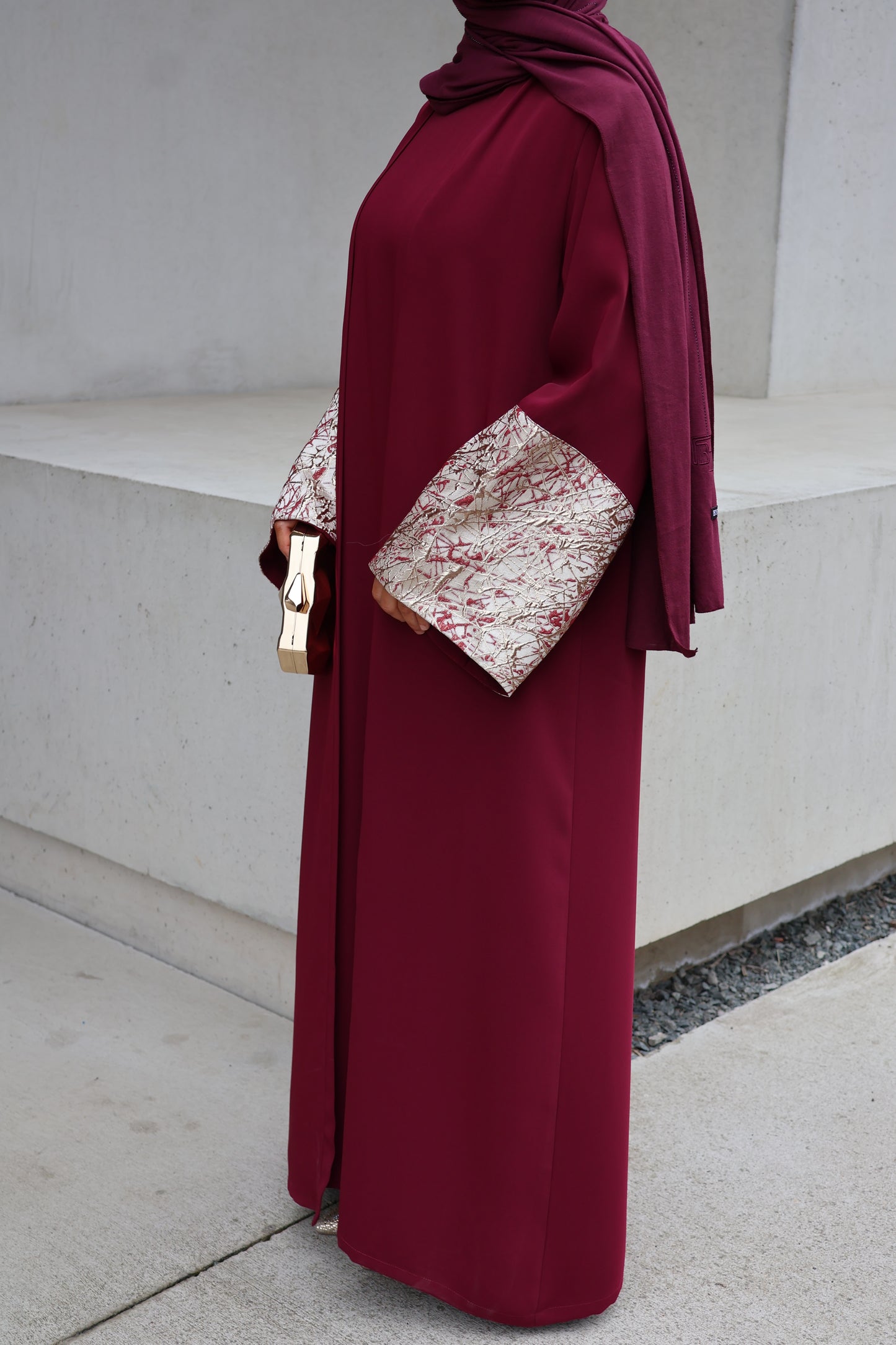 ABAYASET KOLTHOUM (BURGUNDY)