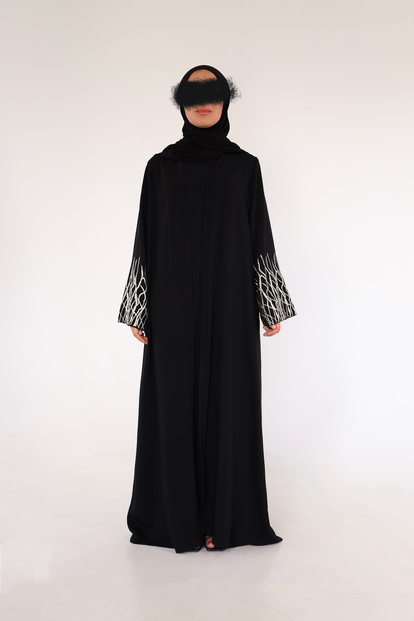 ABAYA ZAREENA (BLACK)