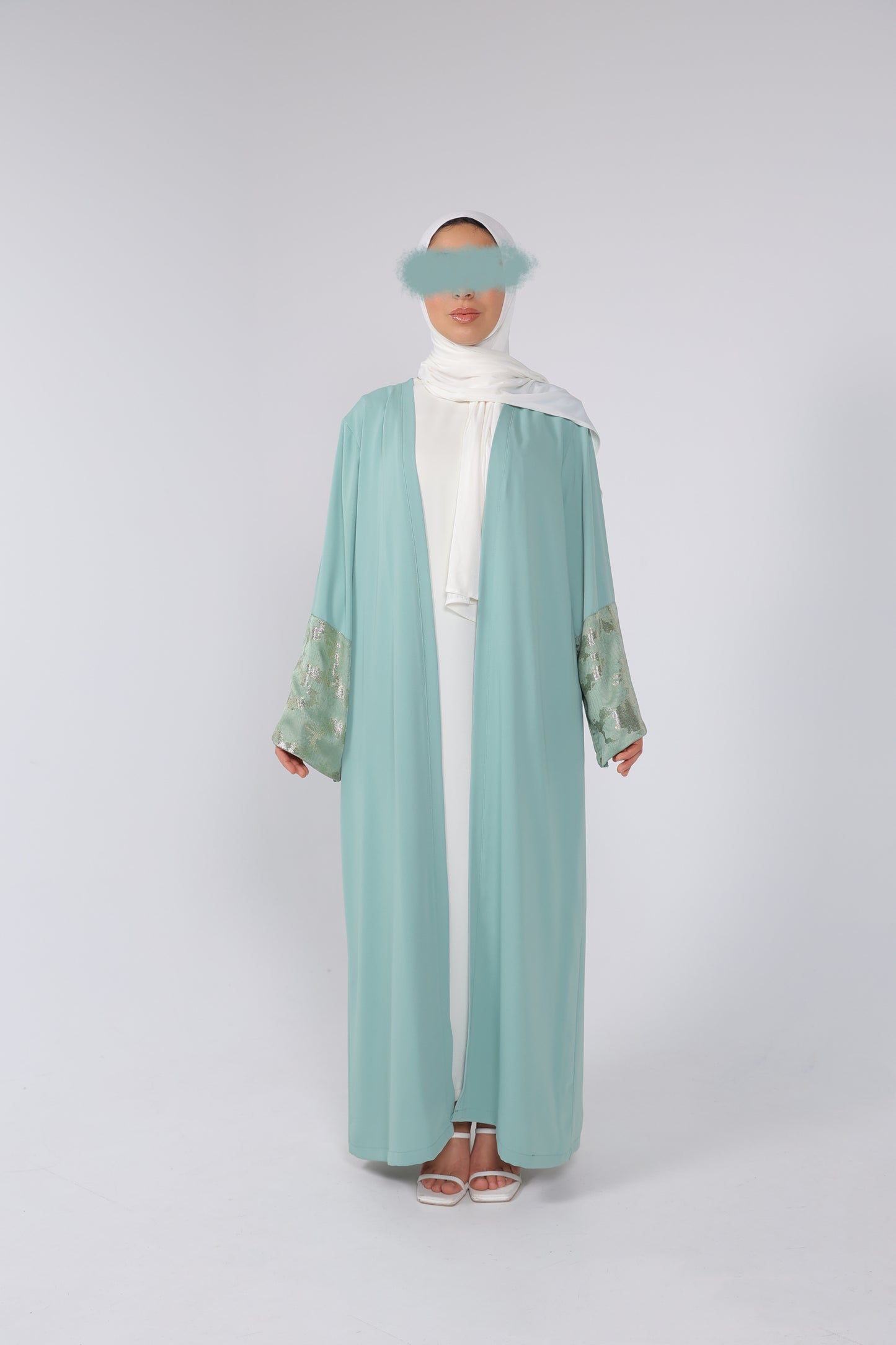 ABAYA KOLTHOUM (BLUE)