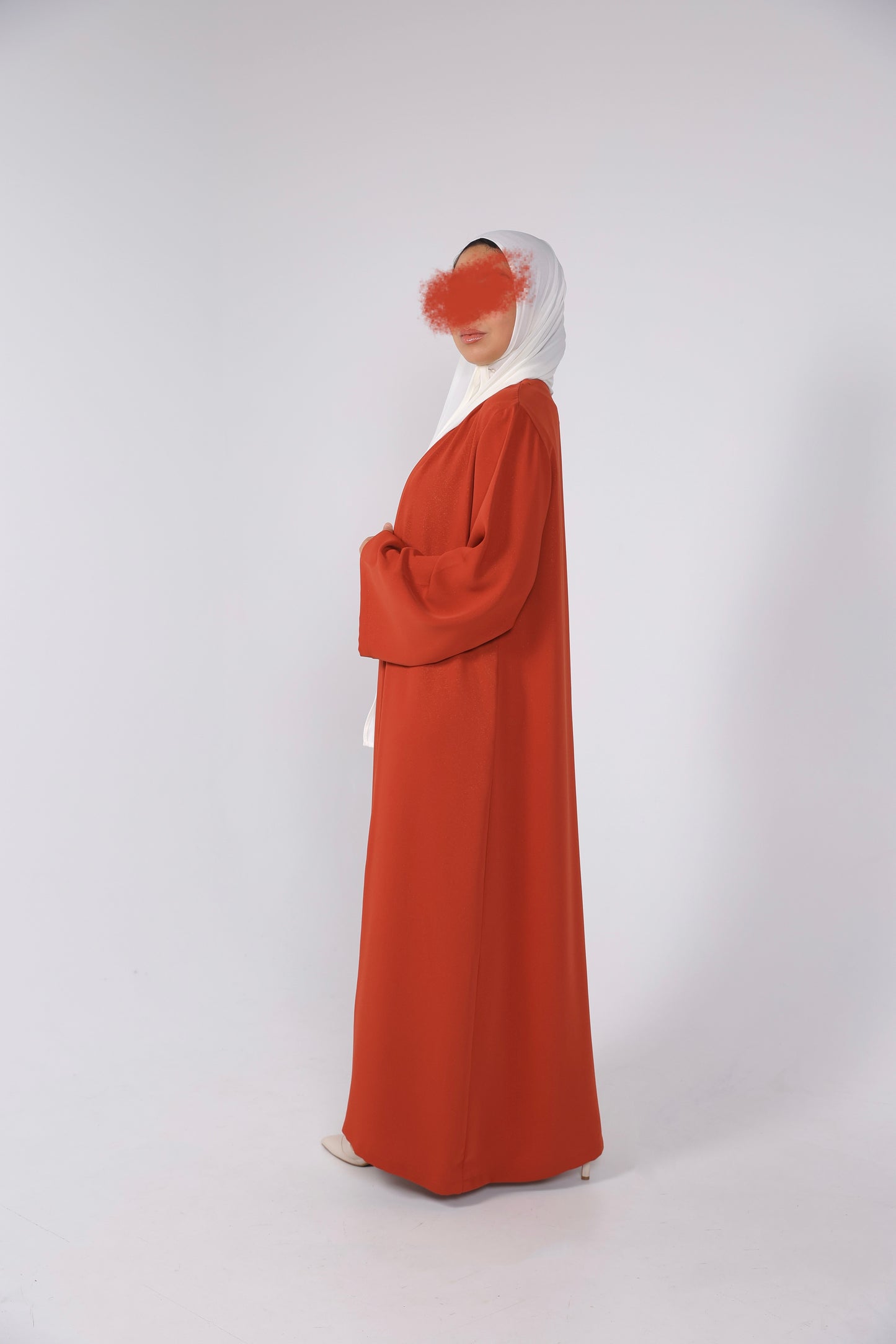 ABAYA KHOLOUD (BURNT ORANGE)