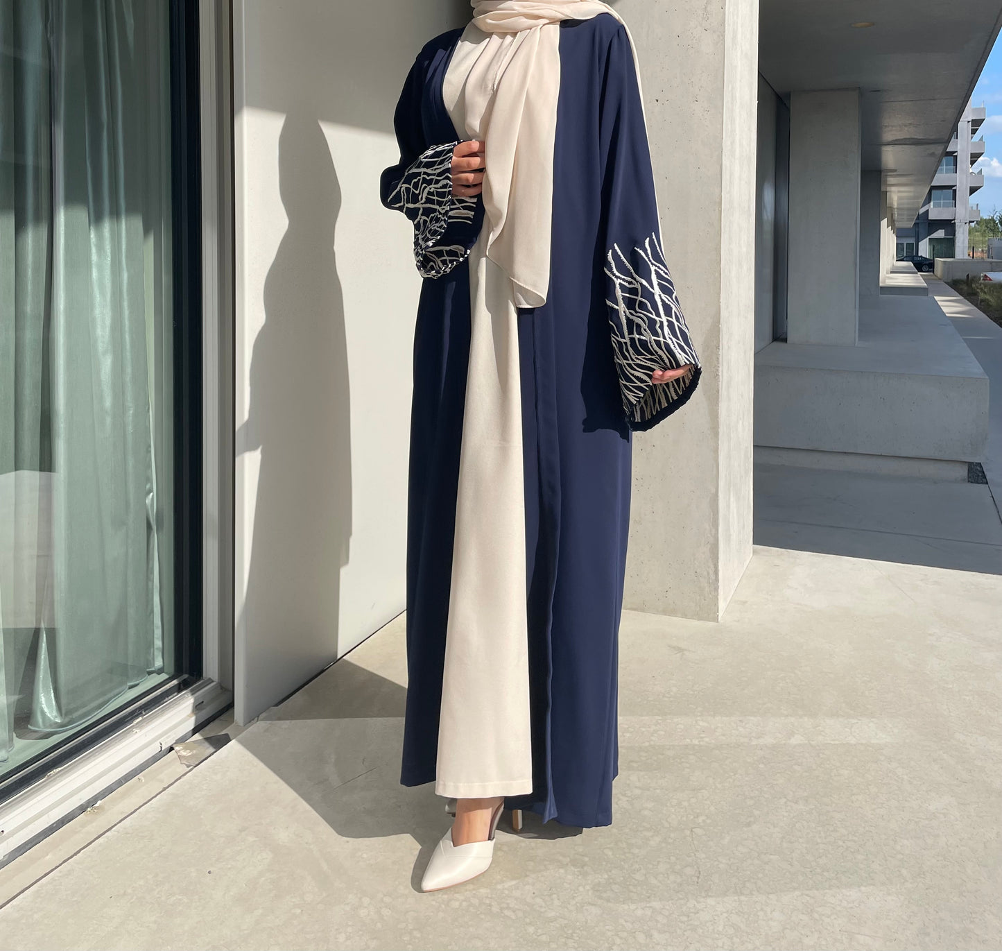 ABAYA ZAREENA (DARKBLUE)