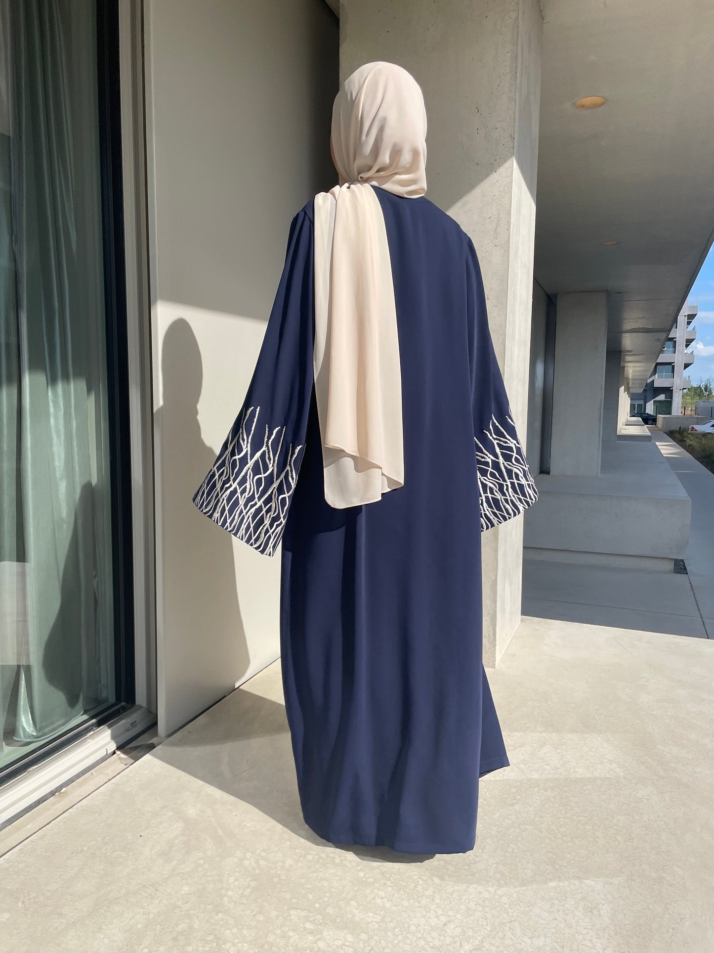 ABAYA ZAREENA (DARKBLUE)