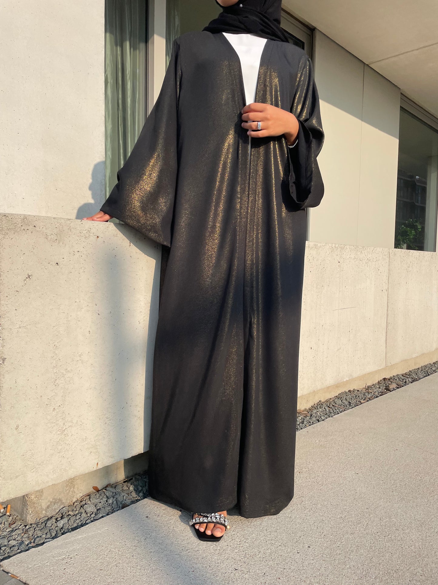 ABAYA KHOLOUD (BLACK)