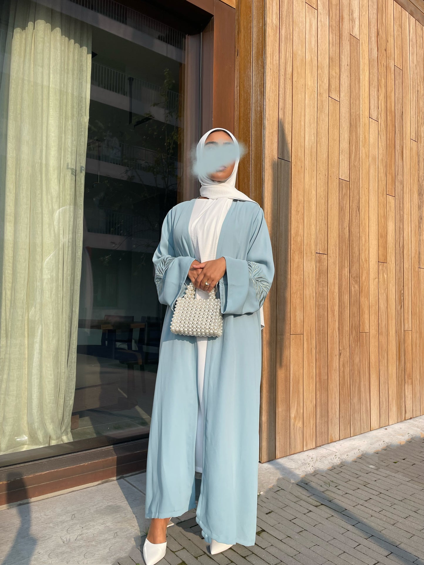 ABAYA SAKEENA (BABYBLUE)