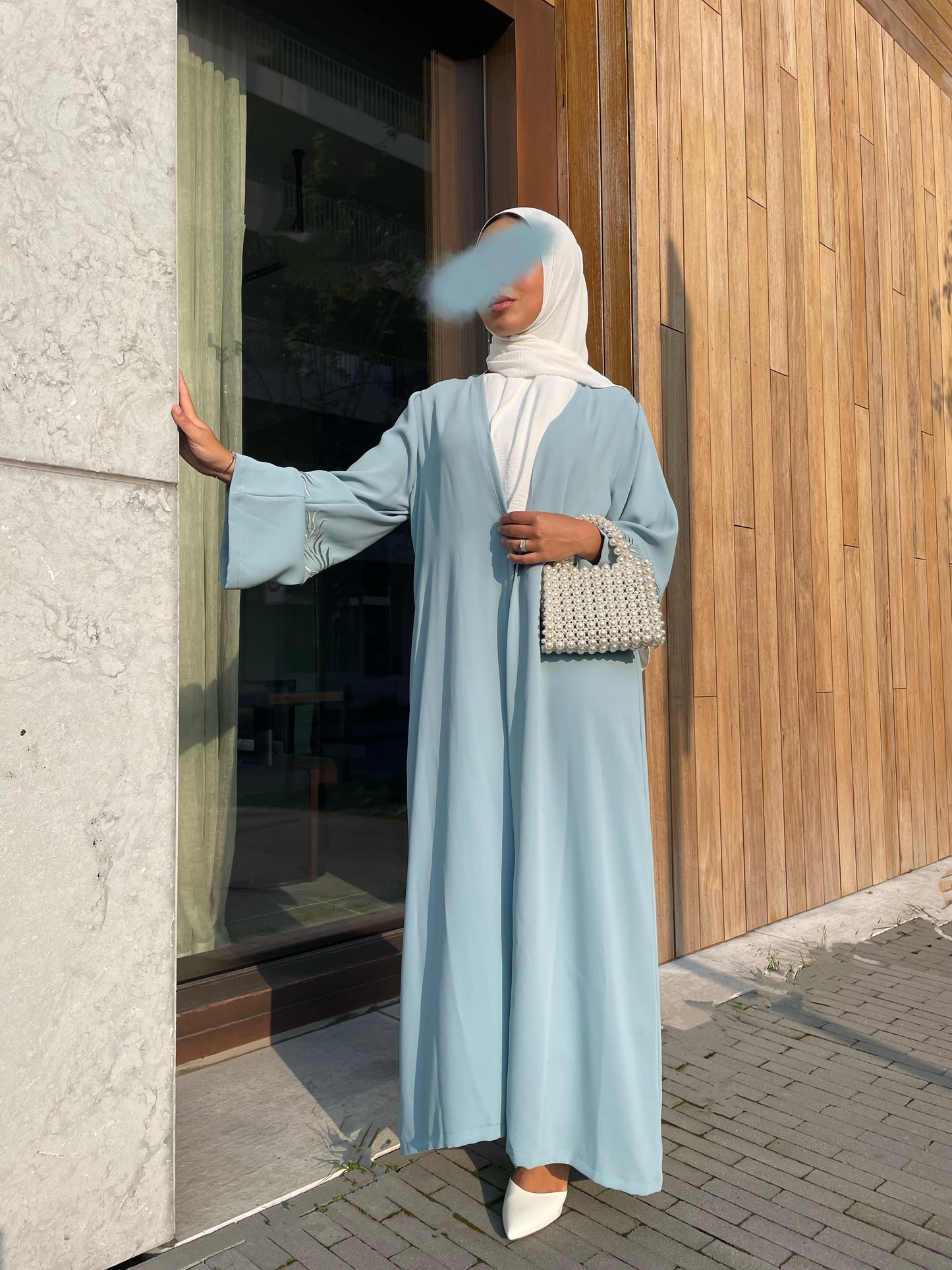 ABAYA SAKEENA (BABYBLUE)