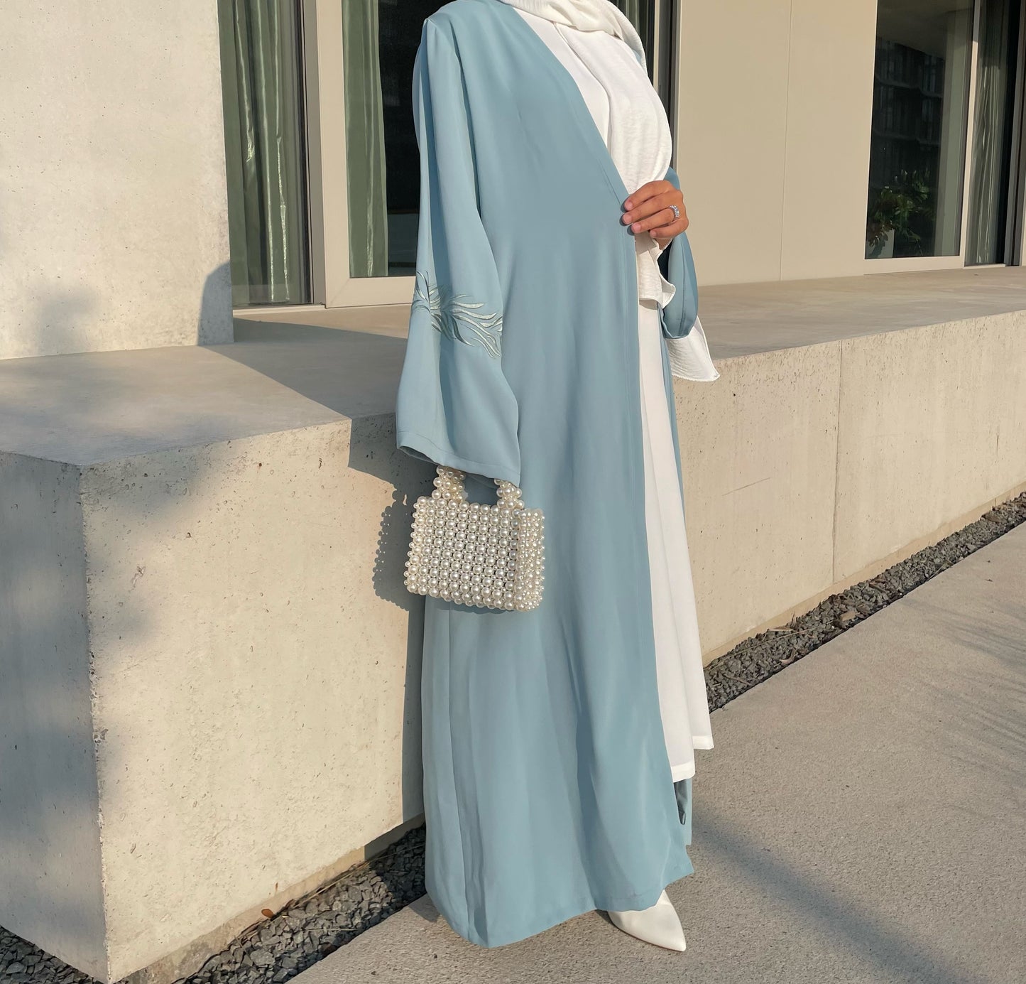 ABAYA SAKEENA (BABYBLUE)