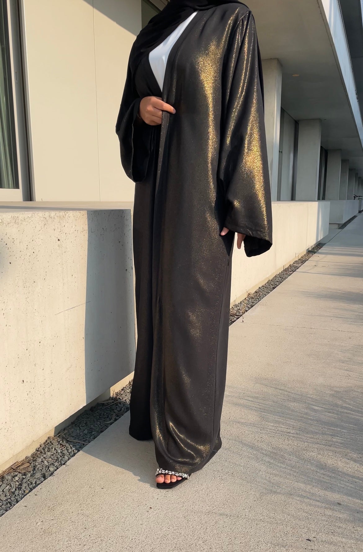 ABAYA KHOLOUD (BLACK)