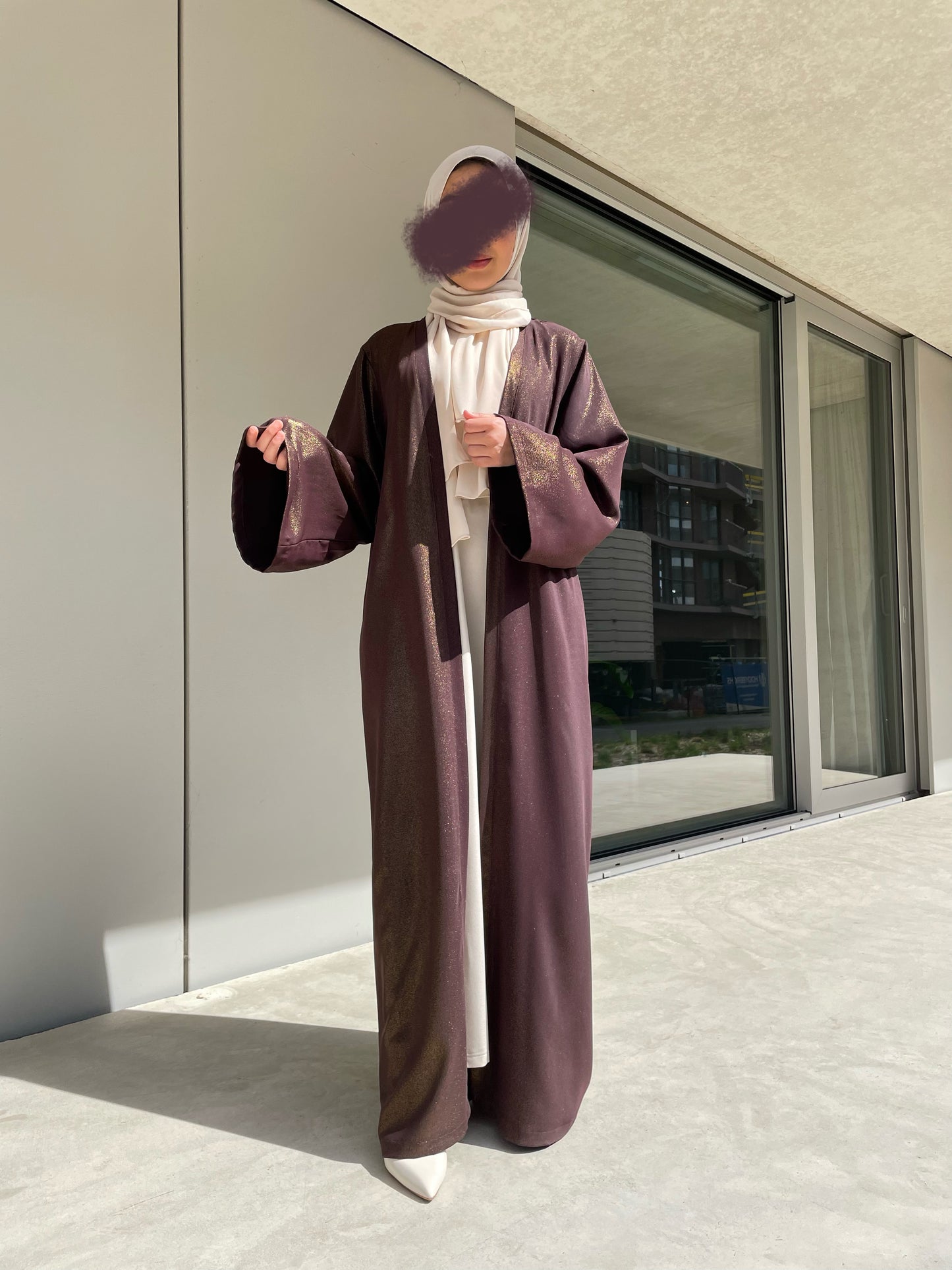 ABAYA KHOLOUD (BROWN)
