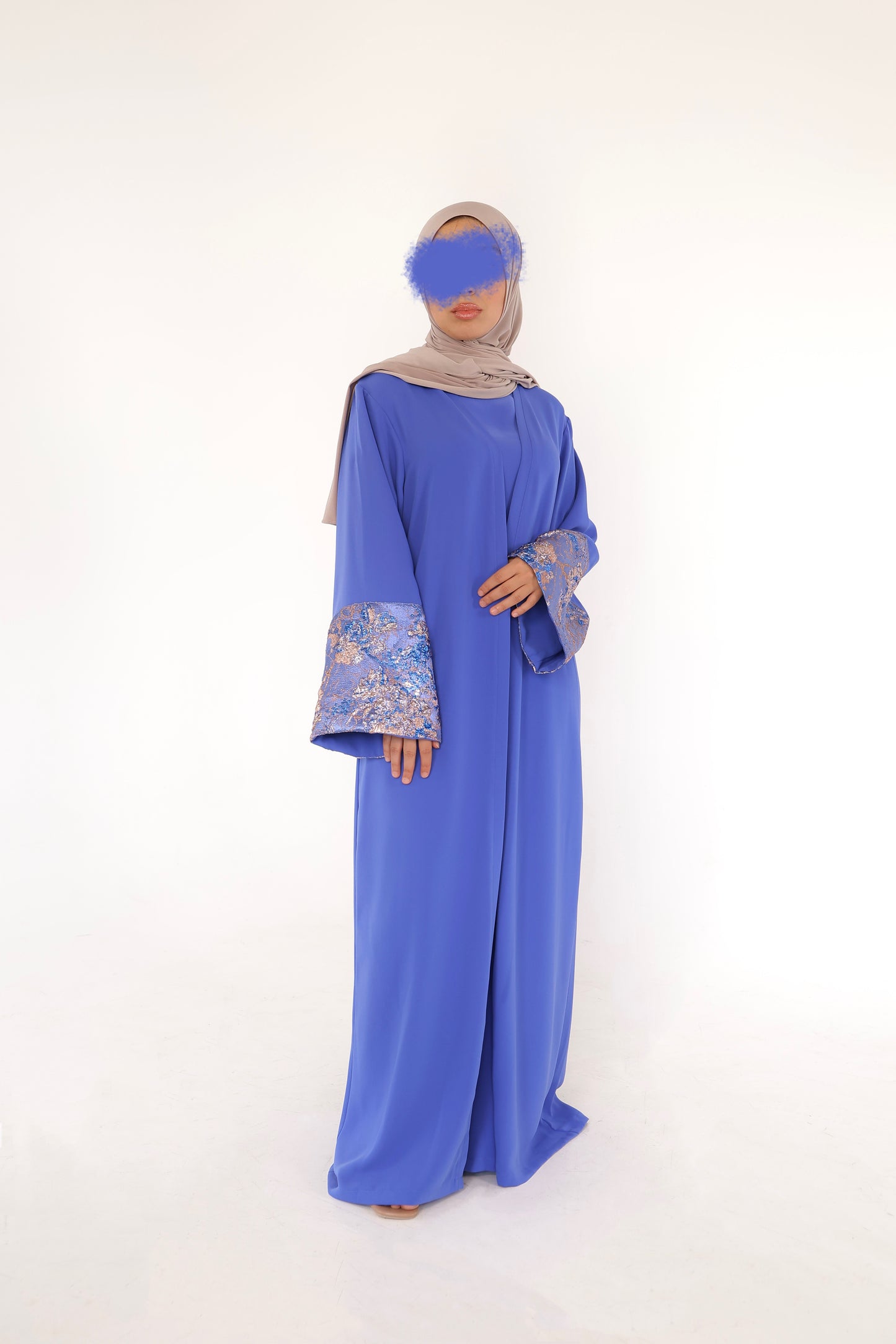 ABAYA ASMA (BLUE)