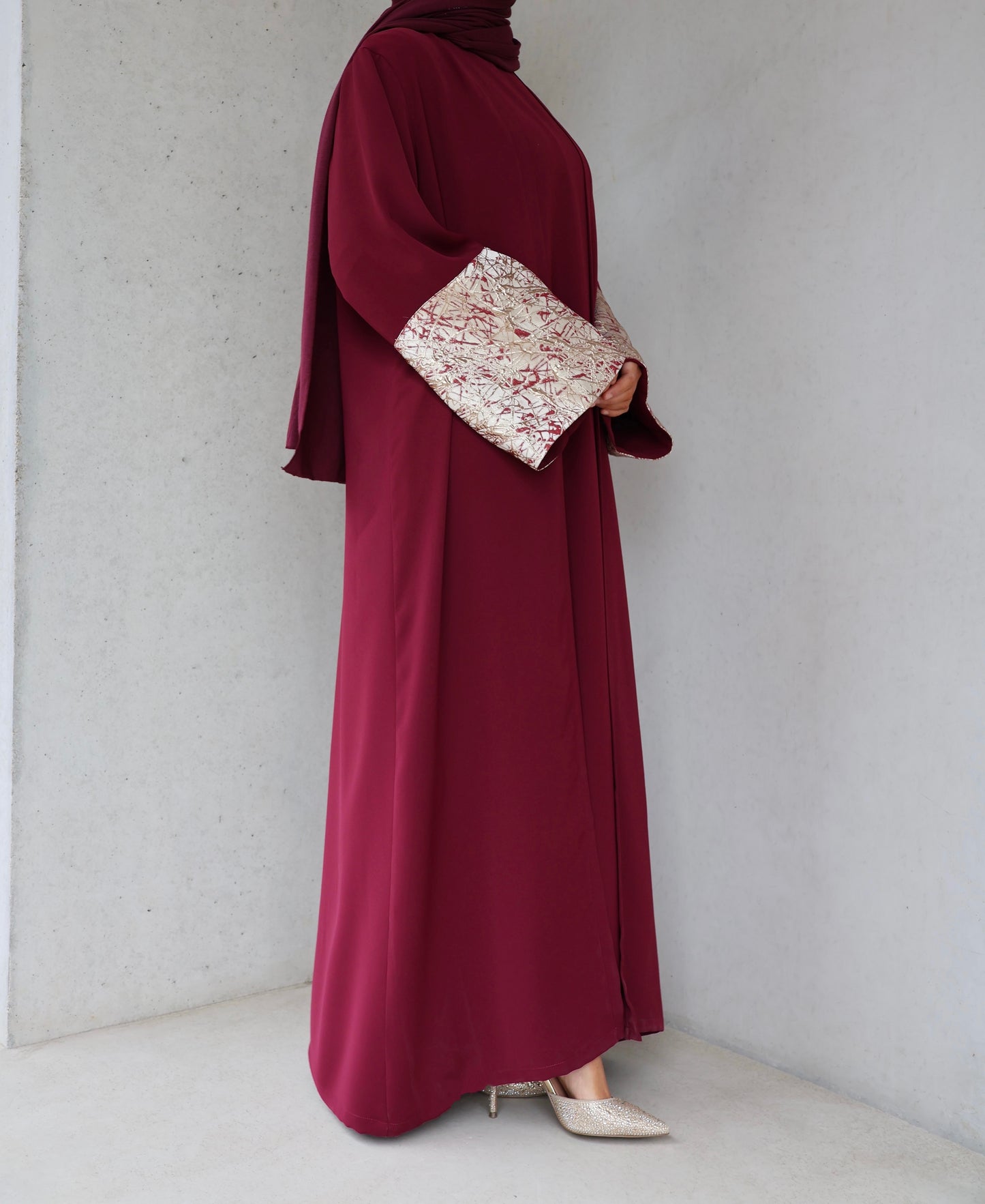 ABAYASET KOLTHOUM (BURGUNDY)