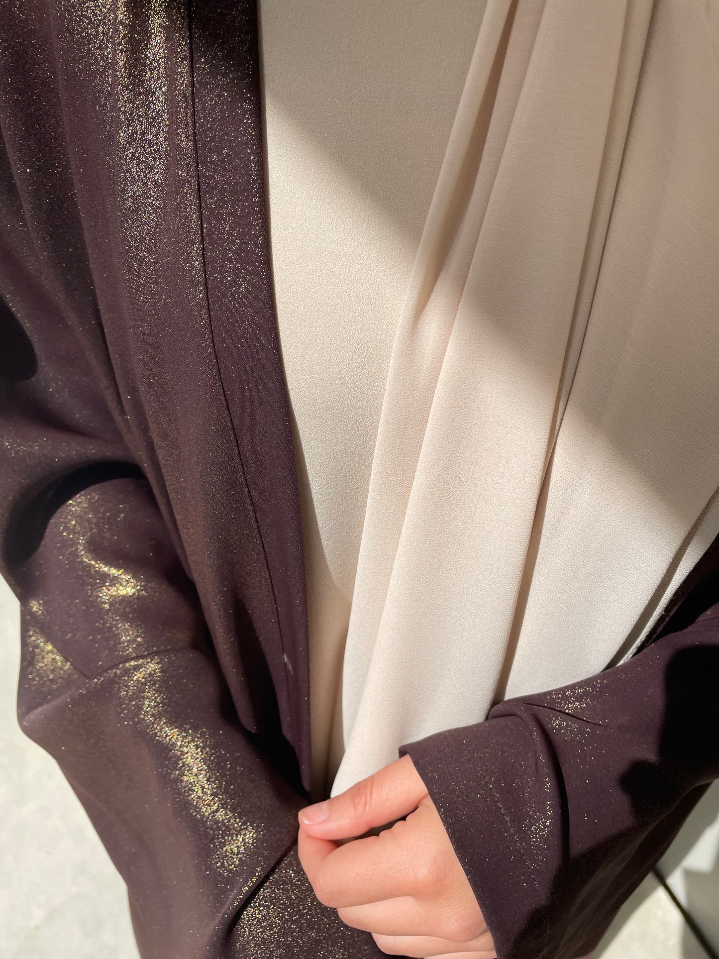 ABAYA KHOLOUD (BROWN)