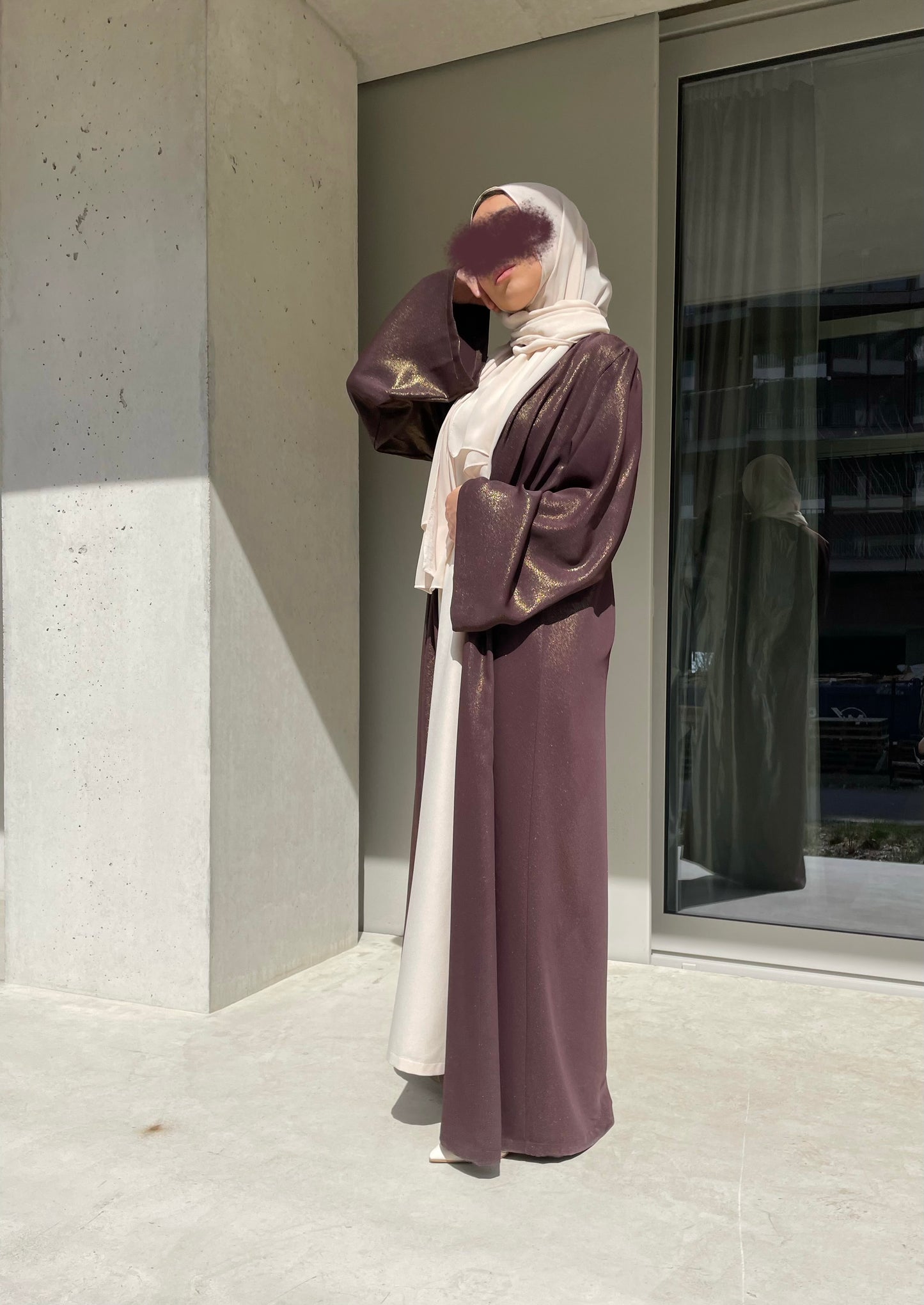ABAYA KHOLOUD (BROWN)